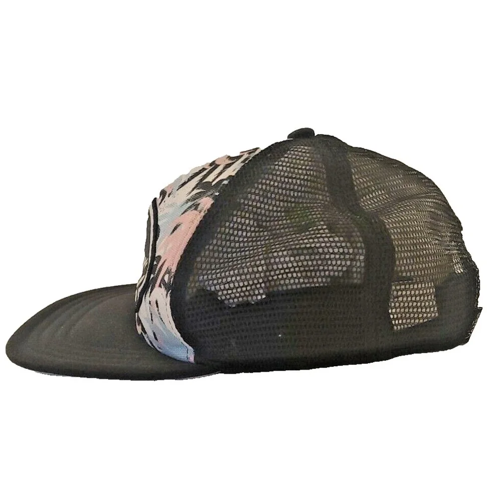 Vans Off The Wall Palm Tree Snapback Hat Mesh Back